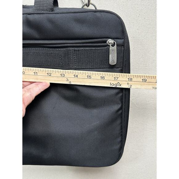 Kenneth Cole REACTION Leather Briefcase/Messenger Bag/Laptop Case Mens Carry On - Picture 14 of 16